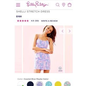 Lily Pulitzer Shelli Stretch dress, in Aboat Time.